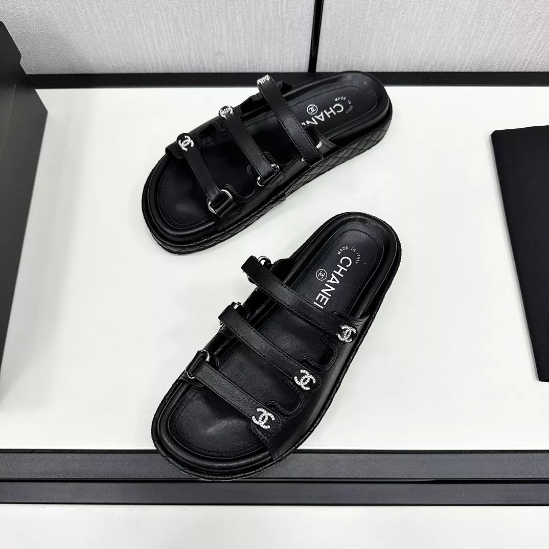 chanel chaussons pour femme s_12a222b4